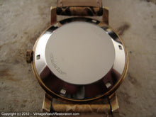 Load image into Gallery viewer, NOS Zenith 2522PC in Minty Rose Gold Filled Case with Pie Pan Dial, Automatic, Large 34mm