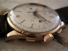 Load image into Gallery viewer, 18K Gold Zenith Chronograph Stunner!, Manual, Huge 37.5mm