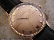 Load image into Gallery viewer, Stunningly Beautiful 18K Rose Gold Zenith with Rose Gold Dial, Automatic, 33mm