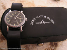 Load image into Gallery viewer, Zeno Watch Basel Black Dial with Original Box, Automatic, Huge 38mm