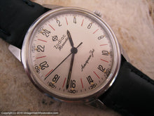Load image into Gallery viewer, Zodiac Hermetic 24-Hour Dial Aerospace Jet, Manual, Large 34mm
