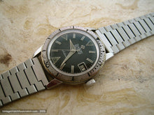 Load image into Gallery viewer, Black Dial Zodiac Sea Wolf, Automatic, Large 35mm