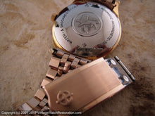 Load image into Gallery viewer, Amazing Zodiac 'Goldenline' Silver Dial Beauty, Automatic, Huge 36mm