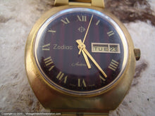 Load image into Gallery viewer, Rare Zodiac with Petrified Wood Dial, Automatic, 36x37.5mm