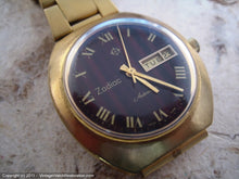 Load image into Gallery viewer, Rare Zodiac with Petrified Wood Dial, Automatic, 36x37.5mm