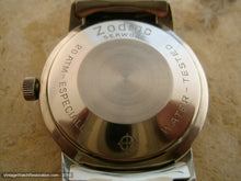 Load image into Gallery viewer, Original and Rare Orange Zodiac Seawolf with Box and Papers, Automatic, Large 36mm