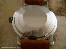 Load image into Gallery viewer, Black Dial Zodiac Sea Wolf with Gold Bezel, Automatic, Very Large 35.5mm