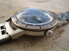Load image into Gallery viewer, Rare Zodiac Blue Dial Sea Wolf with Date and Zodiac Bracelet, Automatic, Large 35.5mm