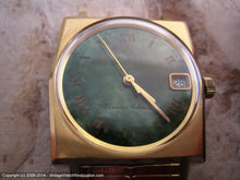 Load image into Gallery viewer, Zodiac 'Corsair' Green Marbled Roman Dial with Date, Automatic, 31x38mm