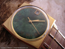 Load image into Gallery viewer, Zodiac 'Corsair' Green Marbled Roman Dial with Date, Automatic, 31x38mm