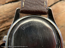 Load image into Gallery viewer, Zenith Cal 2522C with Pie Pan Deep Apricot Patina Dial and Date, Manual, 34.5mm