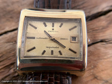 Load image into Gallery viewer, Zenith 'Respirator' 28800 Large Beefy Rectangular Case with Date, Automatic, 36x36mm