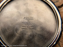 Load image into Gallery viewer, Zenith Black Dial, Gold Star, Cal 2542, Manual, Large 36mm
