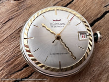 Load image into Gallery viewer, Waltham Curvy Hands Date with Original Drema Scissor Bracelet, Manual, 32mm
