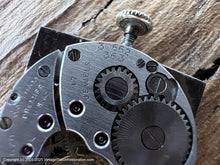 Load image into Gallery viewer, Waltham 'Premier' Creamy Dial, Small Square Case, Manual, 24x23
