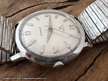 Load image into Gallery viewer, Elgin Stellar Oyster-White Dial with Recessed Crown, Manual, 34mm
