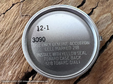 Load image into Gallery viewer, Accutron 1971 NOS Brushed Oval Case with Original Box, Electric, 38x40mm
