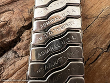 Load image into Gallery viewer, Bulova Lightly Straited Dial, Black/Gold Hands with Original Box, NOS, Manual, 34x40mm
