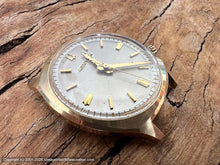 Load image into Gallery viewer, Accutron Silver Dial Gold Case with Cuff Strap, Electric, 34mm
