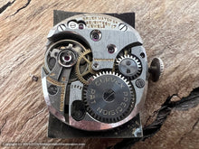 Load image into Gallery viewer, Gruen Curvex Precision Black Dial Long Quad Cal 440 Movement, Manual, 22.5x41.5mm

