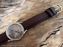 Load image into Gallery viewer, Bulova 'Treasurer' Chestnut-Quartz Dial in Cool Rose-Gold Case, Manual, 31mm
