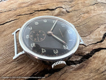 Load image into Gallery viewer, Ancre Primo Black Military Dial, Manual, 32mm
