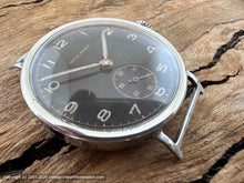 Load image into Gallery viewer, Ancre Primo Black Military Dial, Manual, 32mm
