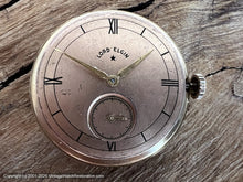 Load image into Gallery viewer, Lord Elgin Copper Dial Roman Numerals Inset Bezel, Manual, 30mm
