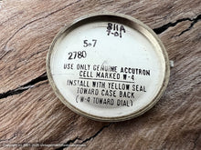 Load image into Gallery viewer, Accutron Light Bronze Dial and Date in Sunburst Square Tonneau Case, Electric, 34x40mm
