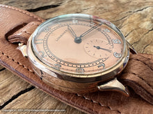 Load image into Gallery viewer, Longines Solid 9K Rose-Gold with Copper Dial, Manual, 33.5mm
