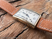 Load image into Gallery viewer, Madewell Exploding Dial 14K Gold Rectangular Case, Manual, 21x33mm
