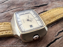 Load image into Gallery viewer, Omega Geneve Seventies TV Jumbo with Date, Automatic, Huge 45mmx37mm
