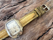 Load image into Gallery viewer, Omega Geneve Seventies TV Jumbo with Date, Automatic, Huge 45mmx37mm
