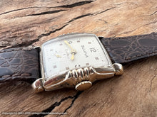 Load image into Gallery viewer, Bulova Fancy Art Deco Case c.1954, Manual, 26x35.5mm
