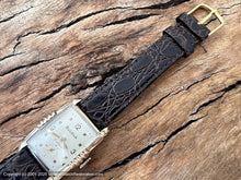 Load image into Gallery viewer, Bulova Fancy Art Deco Case c.1954, Manual, 26x35.5mm
