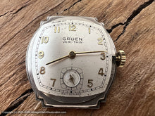 Load image into Gallery viewer, Gruen Veri-Thin Small Square Tonneau Gem, Manual, 27x36.5mm
