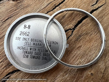 Load image into Gallery viewer, Accutron 1967 Gold-Black Roman Numerals and Gold &amp; Black Bracelet, Date, Electric, 34mm
