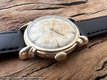 Load image into Gallery viewer, Bulova 1950 Duo Wind Deco Lugs Soft Patina, Automatic, 30.5mm
