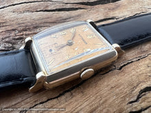 Load image into Gallery viewer, Wittnauer Golden Patina Dial in Rounded Rectangular Case, Manual, 24x37mm
