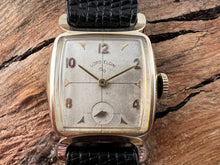 Load image into Gallery viewer, Lord Elgin Silver Dial with Black Crosshair in Very Bold Lugs, Manual, 26x37mm
