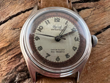 Load image into Gallery viewer, Ogival Two Tone &quot;Rust-Cream&quot; Military Style Dial, Manual, 29.5mm
