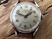 Load image into Gallery viewer, Elgin Shockmaster Dark Green Lume, Elongated Lugs, Automatic, 31mm
