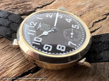 Load image into Gallery viewer, Elgin 'Pershing' Gold Filled Case Military Trench Watch, Manual, 31mm
