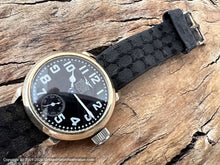 Load image into Gallery viewer, Elgin 'Pershing' Gold Filled Case Military Trench Watch, Manual, 31mm
