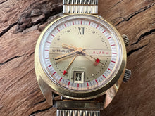 Load image into Gallery viewer, Wittnauer Two-Tone Dial with Alarm &amp; Date , Manual, Large 34mm
