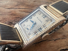 Load image into Gallery viewer, Bulova 'Academy Award' with Original Leather Square Bracelet, Manual, 22x37mm
