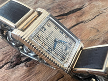 Load image into Gallery viewer, Bulova 'Academy Award' with Original Leather Square Bracelet, Manual, 22x37mm
