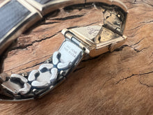 Load image into Gallery viewer, Bulova 'Academy Award' with Original Leather Square Bracelet, Manual, 22x37mm
