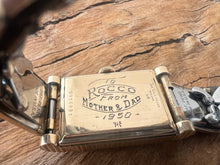 Load image into Gallery viewer, Bulova 'Academy Award' with Original Leather Square Bracelet, Manual, 22x37mm
