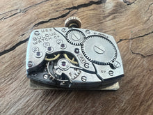 Load image into Gallery viewer, Bulova 'Academy Award' with Original Leather Square Bracelet, Manual, 22x37mm
